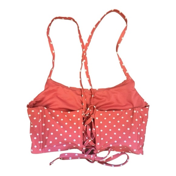 🔴$1SALE$ Time & Tru pink polka dot bikini - Picture 4 of 8